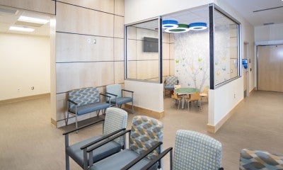 Lehigh Valley Hospital–Hazleton ER lobby
