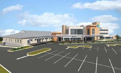 Dickson City hospital rendering