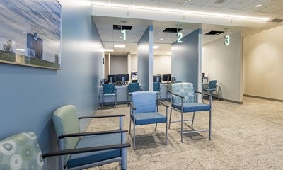 LVH-Hecktown Oaks Infusion Waiting Area