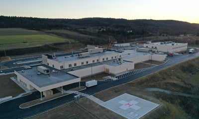 Lehigh Valley Hospital–Carbon Aerial photography, December 2021.