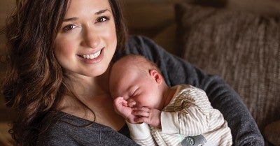 Holly Fronk and baby boy, Weston