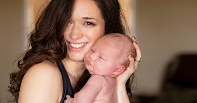 Holly Fronk and baby boy, Weston