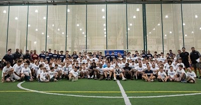 LVHN and Penn State Quarterback Sean Clifford Hosted Football Camp for Young Athletes