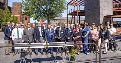 Final Steel Beam Placed for Cancer Center at LVH–Hazleton