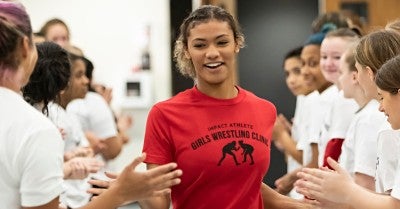 LVHN and Collegiate Wrestling Sisters Host Youth Girls Wrestling Clinic