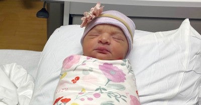 Lehigh Valley Hospital–Cedar Crest's first baby of 2023