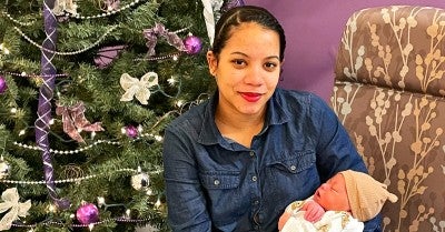 First baby born at LVH–Hazleton in 2023.