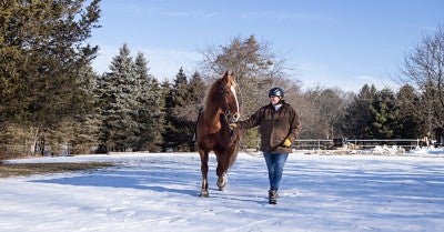 Michelle Ressler had knee surgery and physical therapy to fully recover from knee pain.