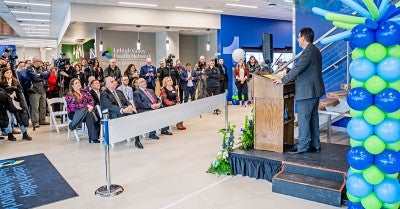 Center for Healthcare Education ribbon cutting