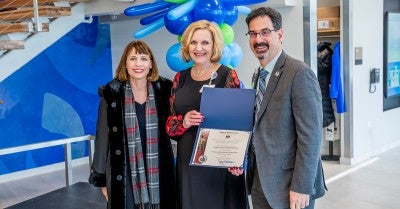Center for Healthcare Education ribbon cutting