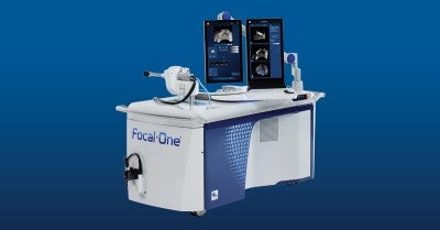Focal One’s® high-intensity focused ultrasound 