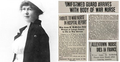 A Tribute to WWI Army Nurse Corps Volunteer Anna Marie McMullen