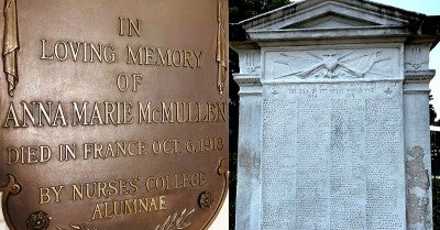 A Tribute to WWI Army Nurse Corps Volunteer Anna Marie McMullen