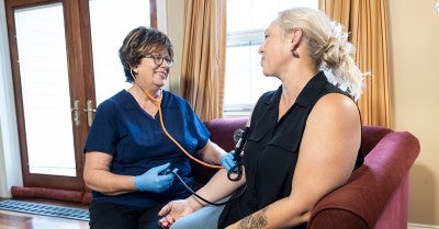 Ann Foster, RN, reflects on what she loves about her nursing career with Lehigh Valley Home Care–Pocono