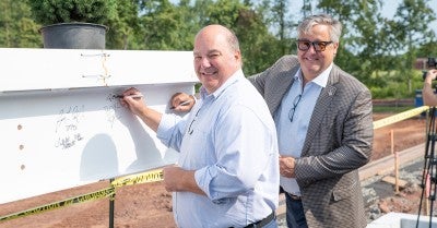 Lehigh Valley Hospital–Gilbertsville Construction Site