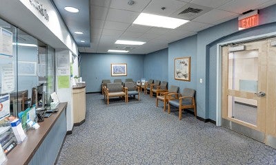 Health and Wellness Center waiting room 2