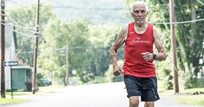 Tony Cerminaro is training for his 26th Steamtown Marathon less than a year after two knee replacements. 