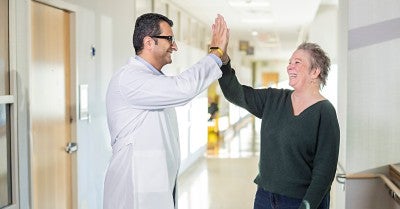 Deep brain stimulation surgery brings life-changing essential tremor relief for Cindy Sutter