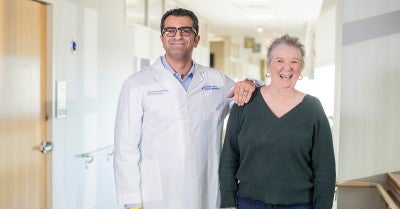 Deep brain stimulation surgery brings life-changing essential tremor relief for Cindy Sutter