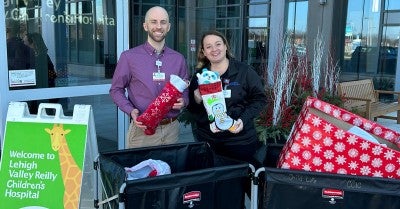 Celebrating the Holidays at Lehigh Valley Reilly Children’s Hospital