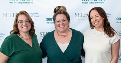 Medical students in the SELECT (Scholarly Excellence, Leadership Experiences, Collaborative Training) program with Lehigh Valley Health Network (LVHN)/University of South Florida (USF) Health Morsani College of Medicine participated in the annual Match Day.