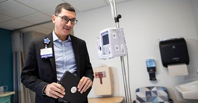 Lucas Gordils-Molina makes a difference for patients every day. 