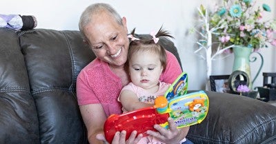 Erica Francis meets the challenge of fighting breast cancer