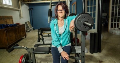 Karen Benjamin is recovering from severe injuries from a hiking accident thanks to her LVHN care team.