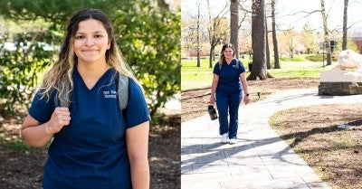 Kim Camacho is on track to work at LVH–Muhlenberg, where her life was saved