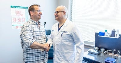 Daniel Swiech sleeps soundly with the Inspire® sleep apnea system.