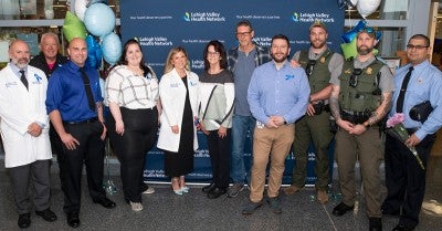 LVHN honors trauma survivors, first responders and healers during annual event at Lehigh Valley Hospital–Muhlenberg.