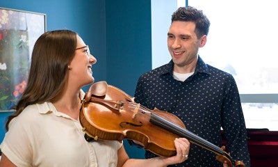 William Muse, DO, developed a special interest in treating the injuries experienced by musicians. 