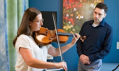 William Muse, DO, developed a special interest in treating the injuries experienced by musicians. 