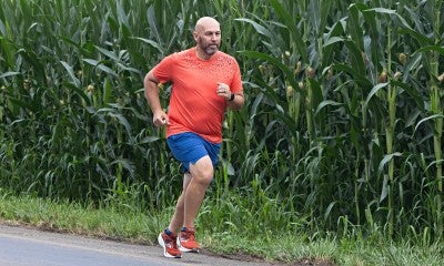 Tom Reinert had a partial knee replacement. 