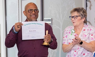 Harrison Wilson beats cancer, he credits his faith, his fiancee and LVHN 