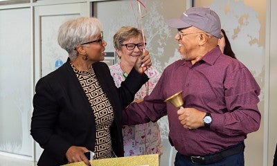 Harrison Wilson beats cancer, he credits his faith, his fiancee and LVHN 