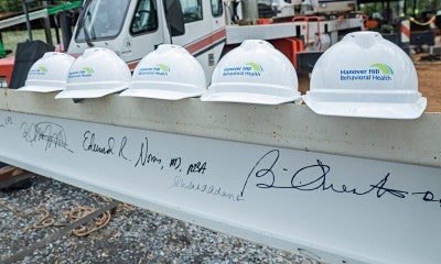 Hanover Hill Behavioral Health Hospital beam-topping