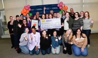 Spirit of Children makes a charitable contribution to LVHN, surpassing $1 million in donations.