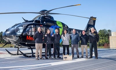 MedEvac helicopters are joining their ground-based transport counterparts in offering potentially lifesaving blood transfusions to patients before they reach a hospital emergency room.