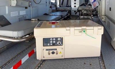 MedEvac helicopters are joining their ground-based transport counterparts in offering potentially lifesaving blood transfusions to patients before they reach a hospital emergency room.