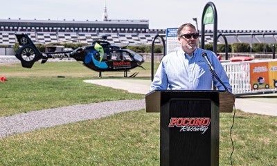 LVHN Partners with Pocono Raceway to Expand Blue Envelope Program to Monroe County