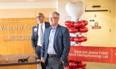 Steve and Jeanne Follett Hybrid Electrophysiology Lab