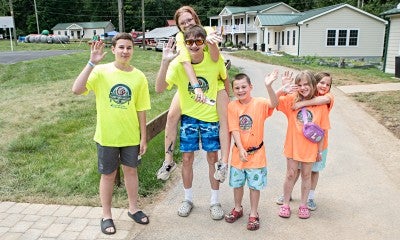 Camp Red Jacket is a free kids camp run by LVHN for kids with Type I Diabetes. Kids learn fitness and nutrition while having fun and finding a community. 