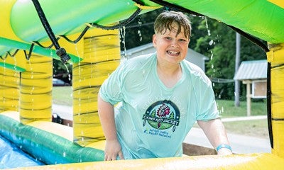 Camp Red Jacket is a free kids camp run by LVHN for kids with Type I Diabetes. Kids learn fitness and nutrition while having fun and finding a community. 