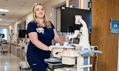 Discover how Asher Atwood, a Cedar Crest College alum and LVHN charge nurse, found her calling in med-surg nursing and why she believes it’s the best place for new nurses to start.