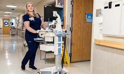 Discover how Asher Atwood, a Cedar Crest College alum and LVHN charge nurse, found her calling in med-surg nursing and why she believes it’s the best place for new nurses to start.