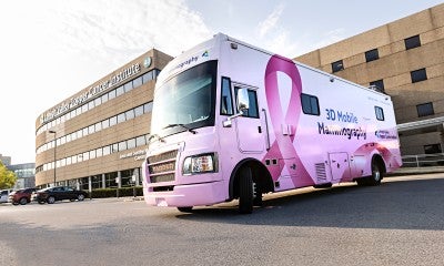 Lehigh Valley Topper Cancer Institute brings screening mammography to locations throughout the community with our mobile mammography coach.
