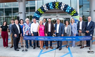LVHN cut the ribbon for two new health centers at Tower Place – Health Center at Tower Place and Women’s Health Center at Tower Place.