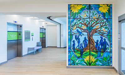 Women's Health Center mural