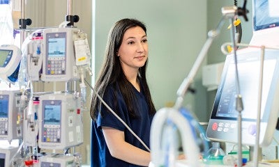 Meet Morgan Anderson, CRNP, in LVHN's Critical Care Unit. 